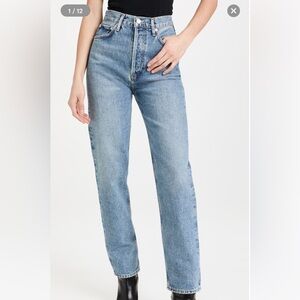 Agolde 90’s Pinch Waist High Rise Straight Jean / 25